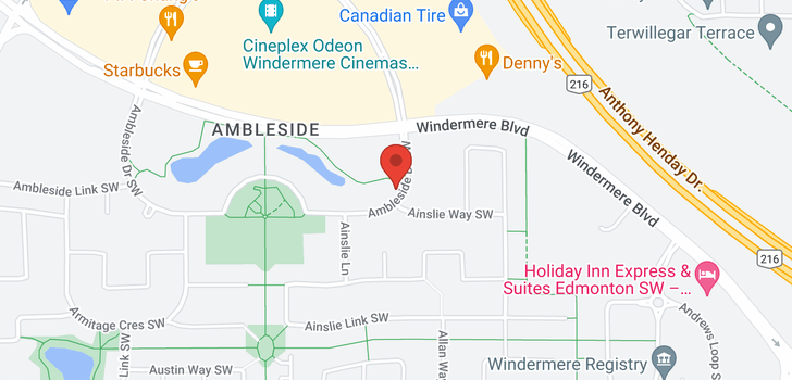 map of 150 AMBLESIDE DR SW